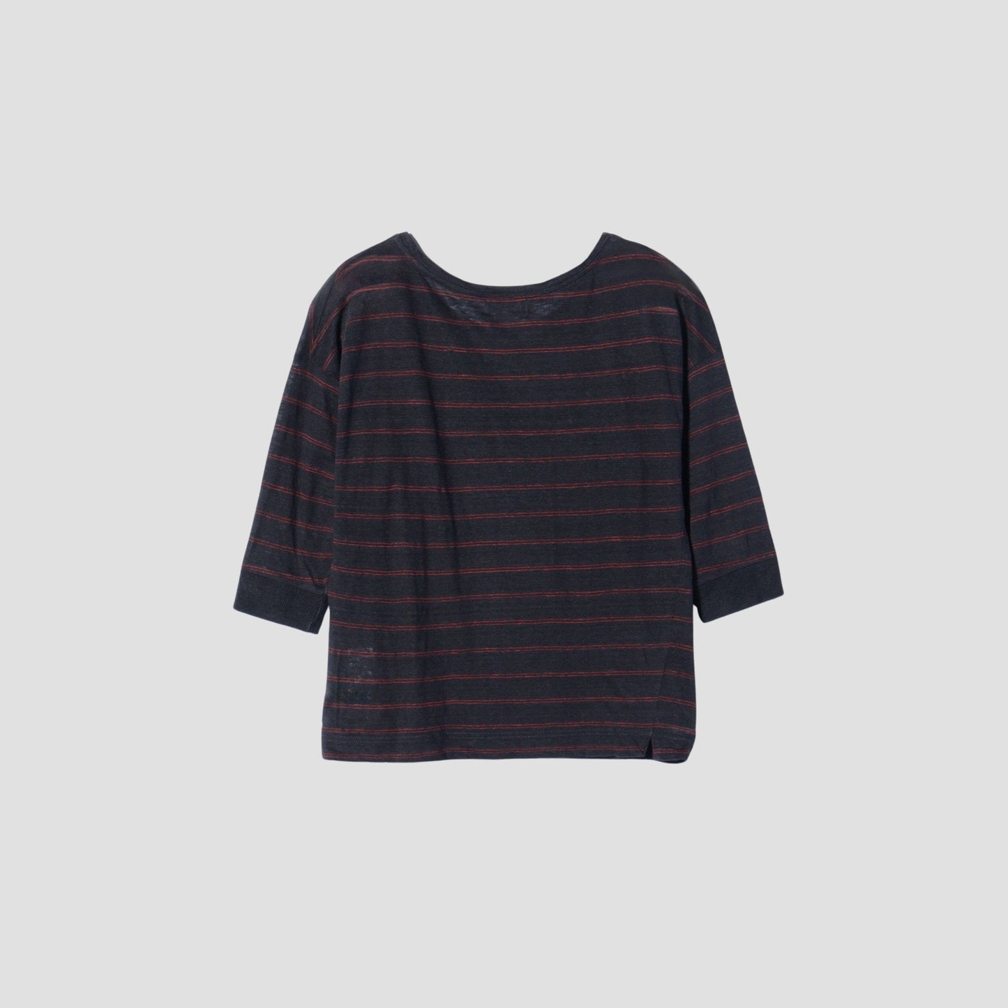 LINEN STRIPE JERSEY