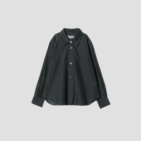 SHEER COTTON SILK SHIRT