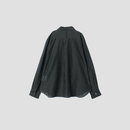 SHEER COTTON SILK SHIRT