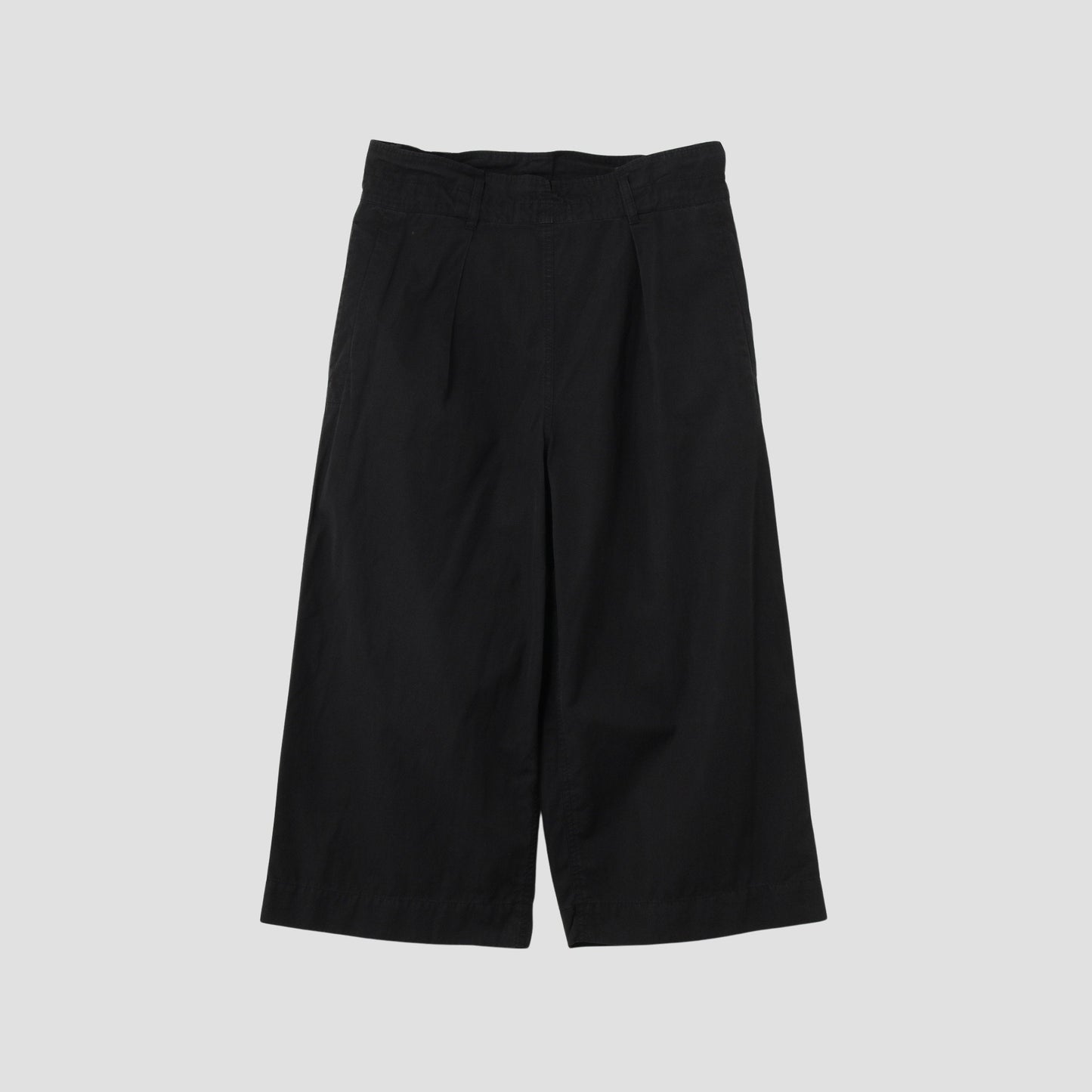 COTTON RAMIE TOUGH POPLIN TROUSERS