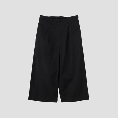 COTTON RAMIE TOUGH POPLIN TROUSERS