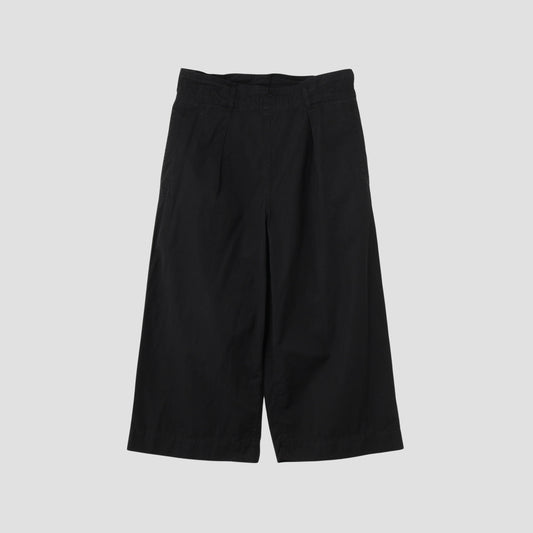 COTTON RAMIE TOUGH POPLIN TROUSERS