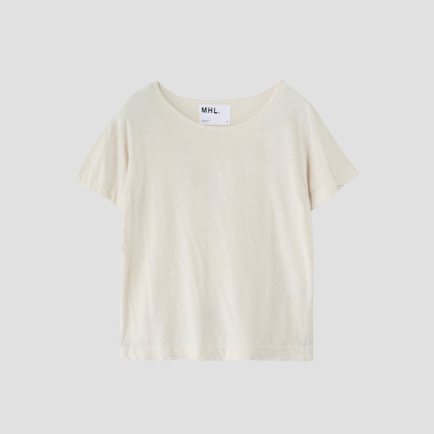 GARMENT DYE COTTON SLUB JERSEY