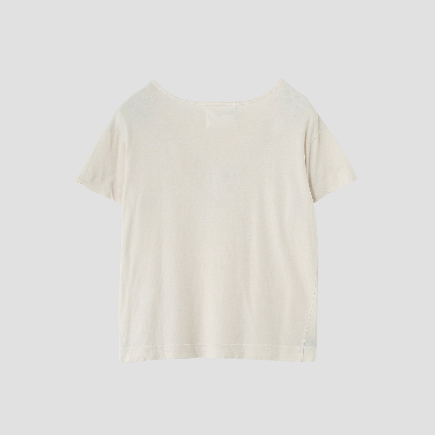 GARMENT DYE COTTON SLUB JERSEY