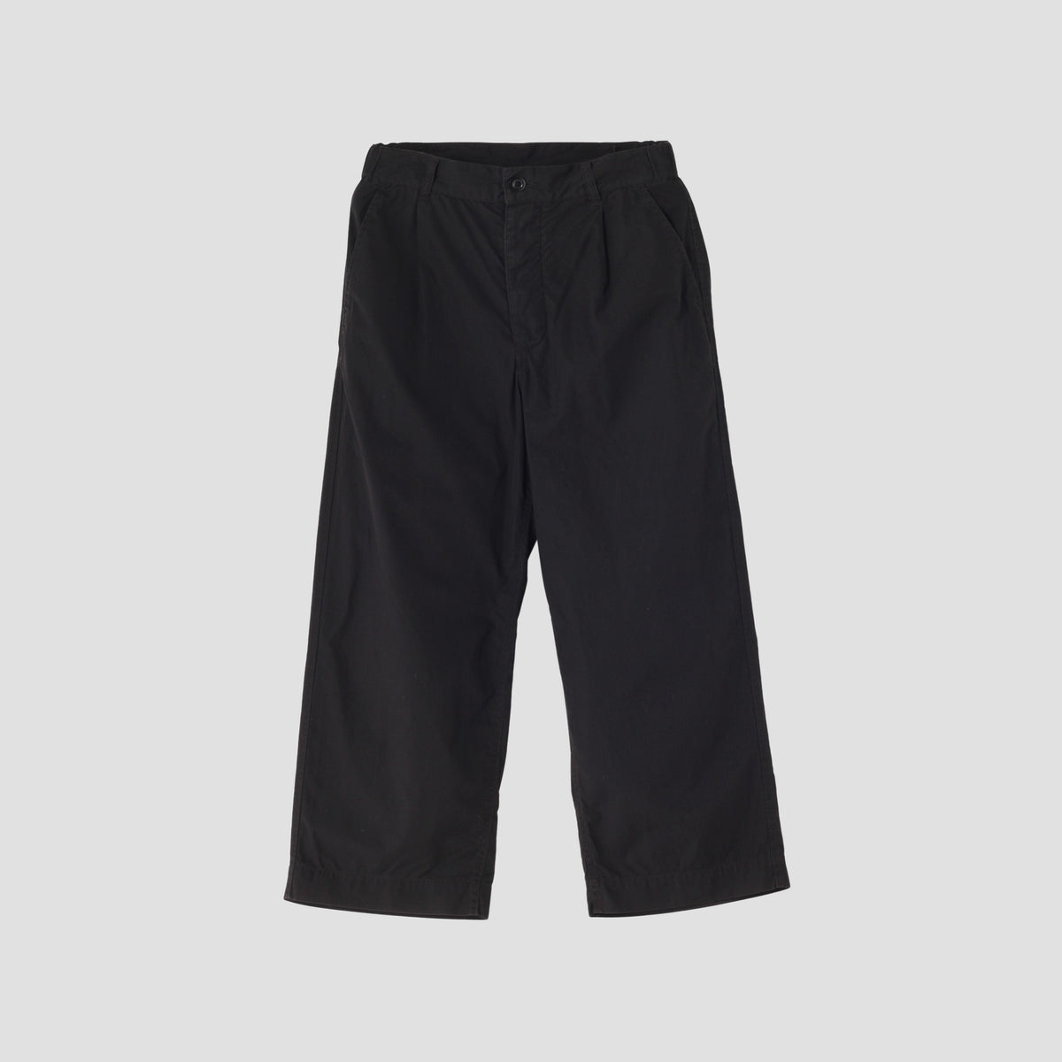 COMPACT TOUGH COTTON POPLIN TROUSERS