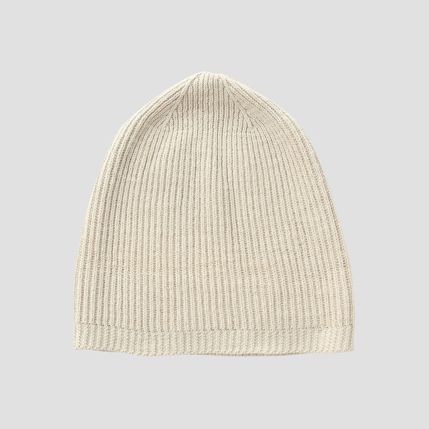COTTON LINEN BEANIE HAT