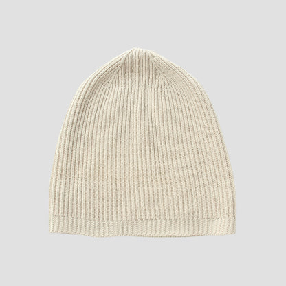 COTTON LINEN BEANIE HAT