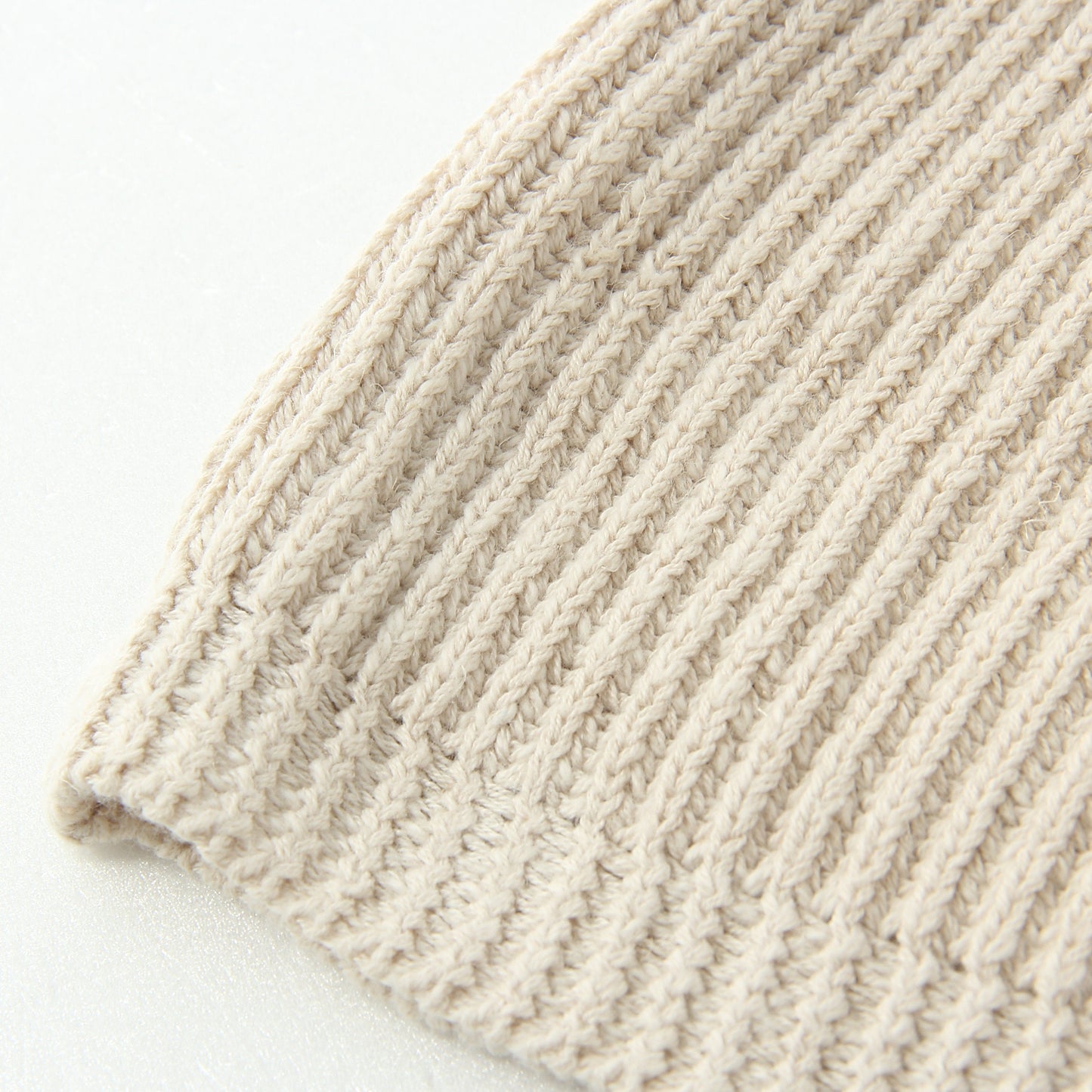 COTTON LINEN BEANIE HAT