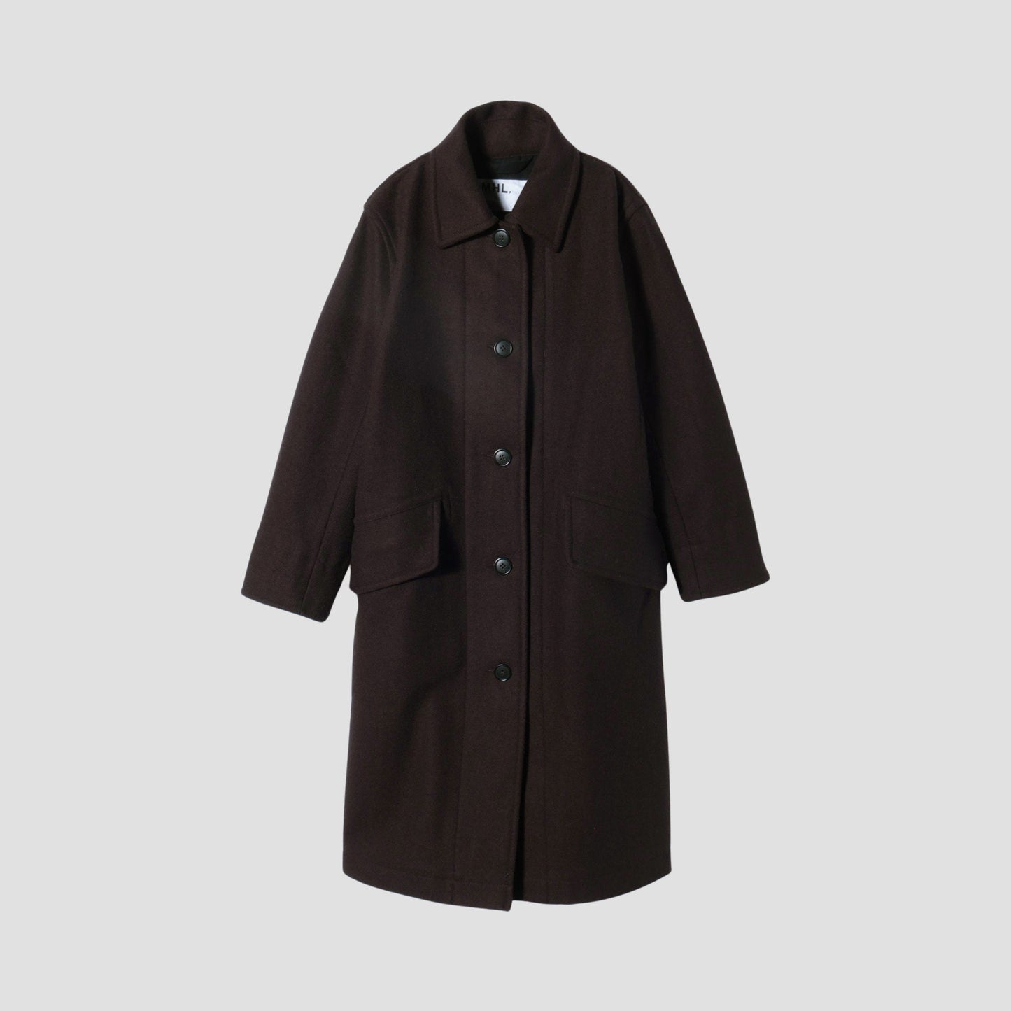 BASIC WOOL MELTON(MHL SHOP限定) COAT