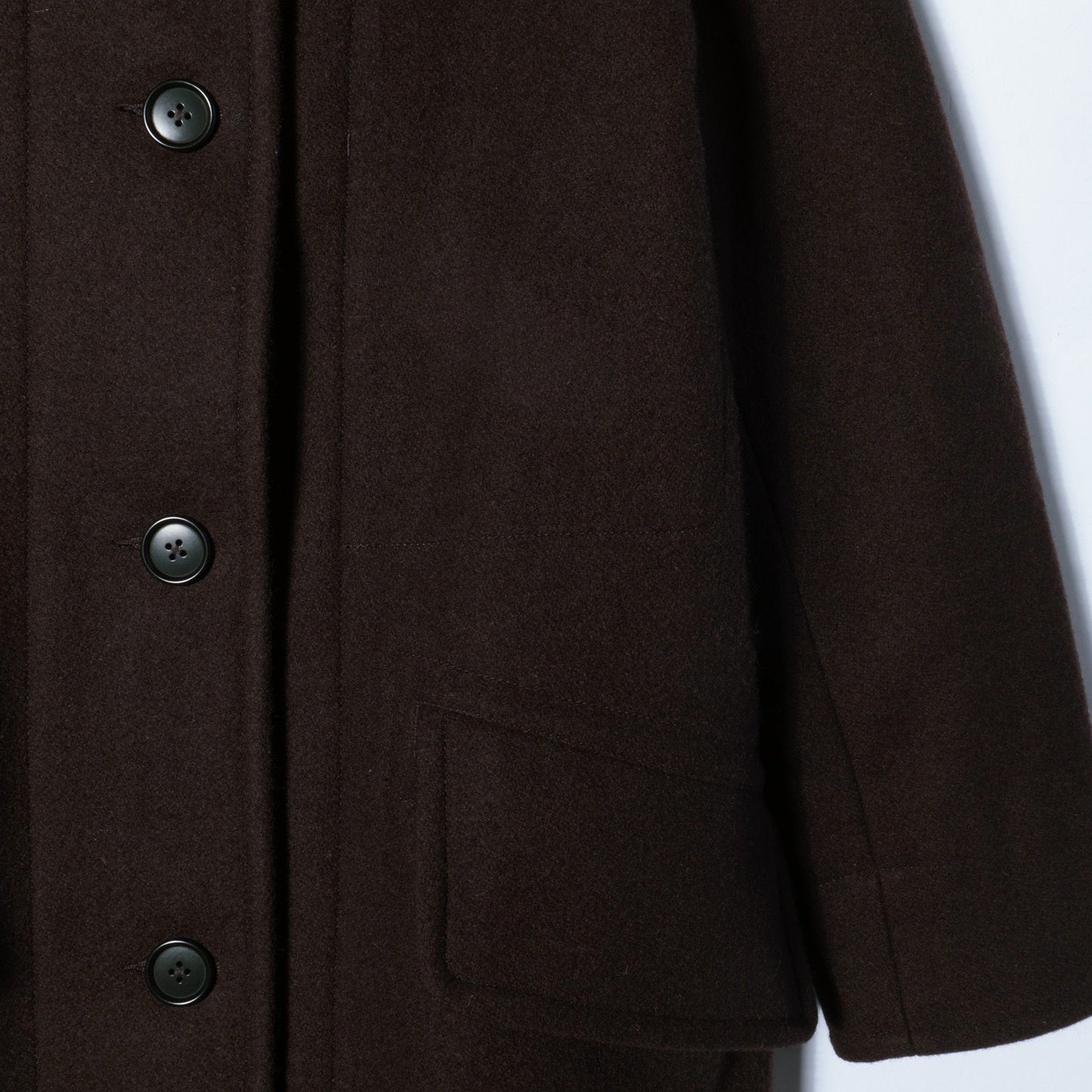 BASIC WOOL MELTON(MHL SHOP限定) COAT