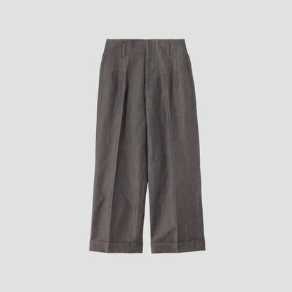 LINEN COTTON TROUSERS