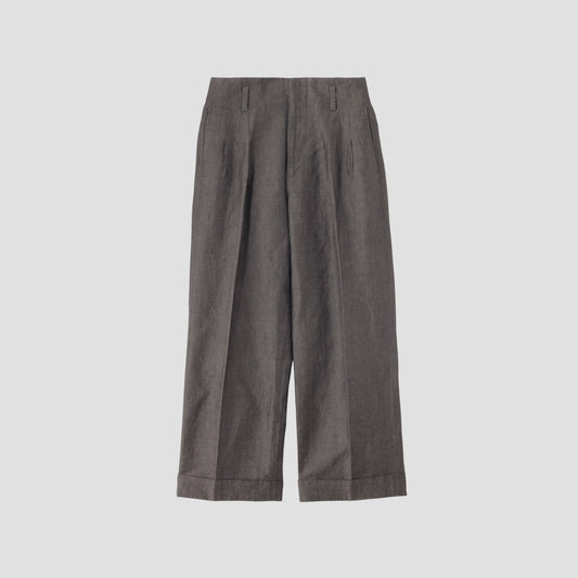 LINEN COTTON TROUSERS