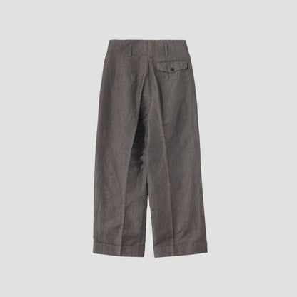 LINEN COTTON TROUSERS