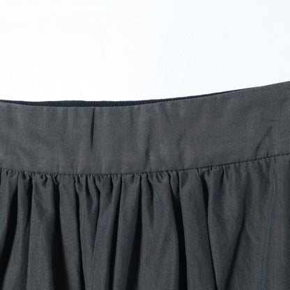 HIGH TWIST COTTON CHAMBRAY SKIRT