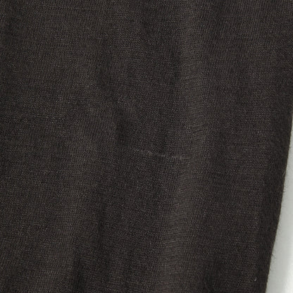 RAMIE COTTON DEEP RIB T SHIRT KNIT