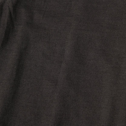 RAMIE COTTON DEEP RIB T SHIRT KNIT