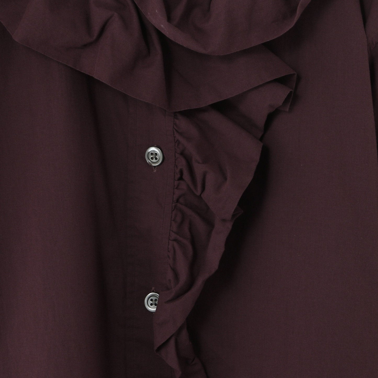 PIECE DYED WASHED COTTON SHIRT