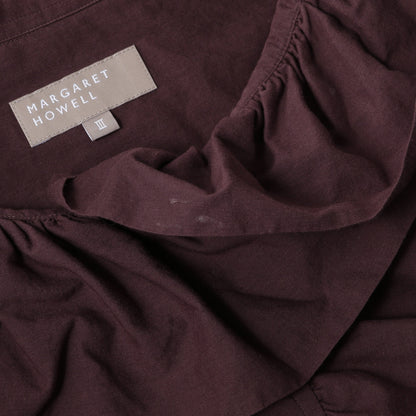 PIECE DYED WASHED COTTON SHIRT