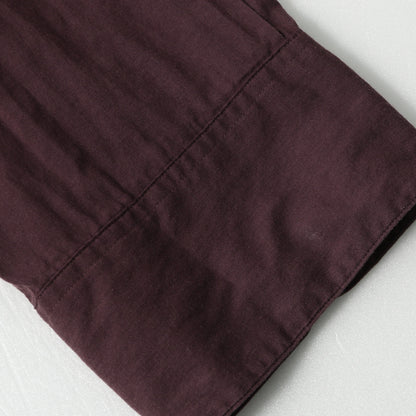PIECE DYED WASHED COTTON SHIRT