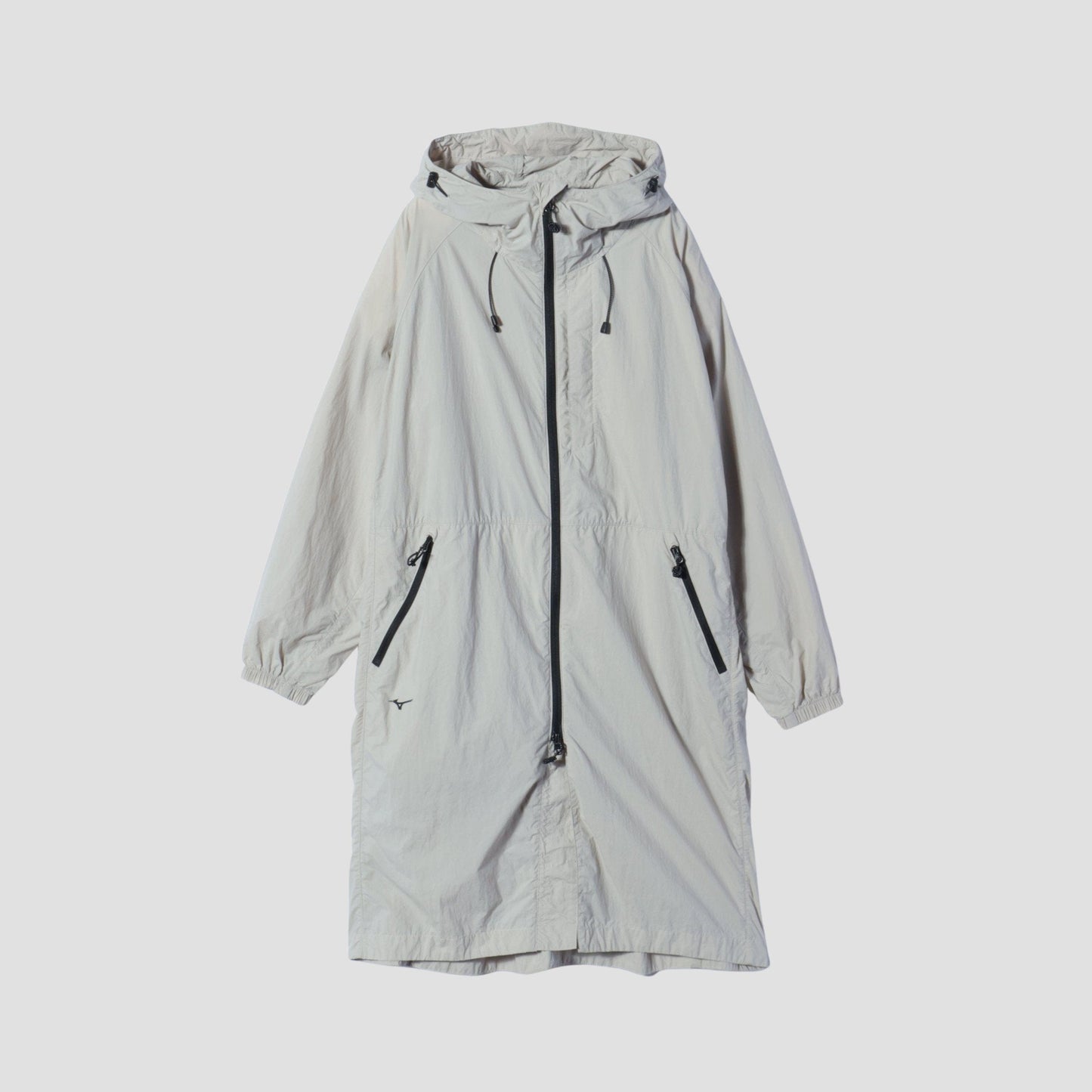 LIGHTWEIGHT NYLON POPLIN COAT