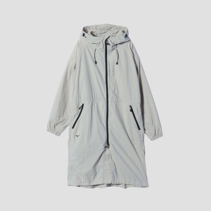 LIGHTWEIGHT NYLON POPLIN COAT