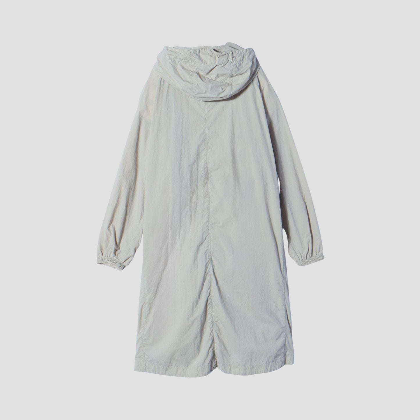 LIGHTWEIGHT NYLON POPLIN COAT