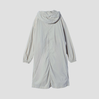 LIGHTWEIGHT NYLON POPLIN COAT