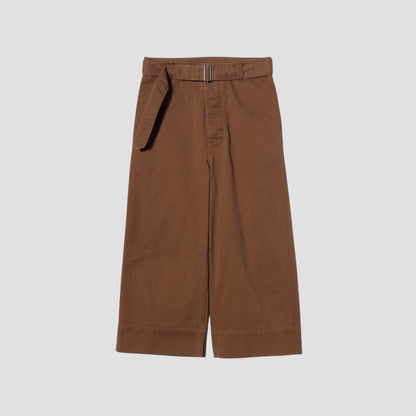 WASHED COTTON DRILL TROUSERS