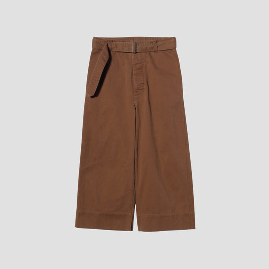 WASHED COTTON DRILL TROUSERS