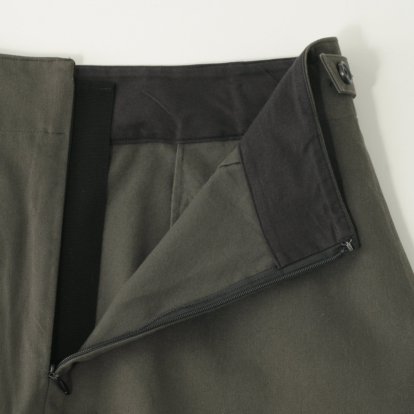 COTTON TWILL SKIRT