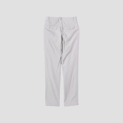 SILK COTTON POPLIN TROUSERS