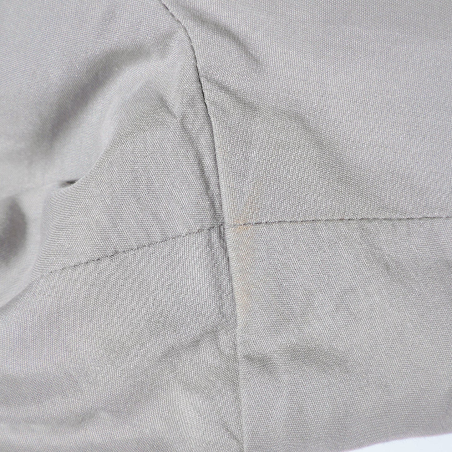 SILK COTTON POPLIN TROUSERS