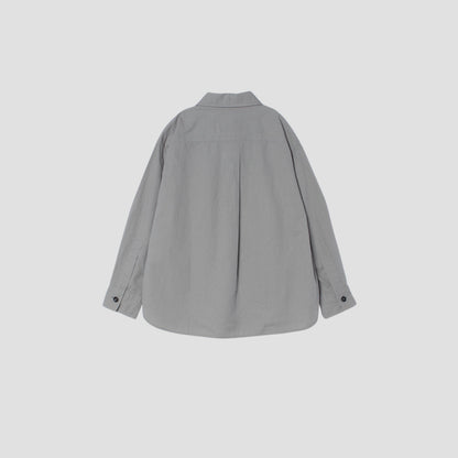 WA-SHI COTTON POPLIN SHIRT