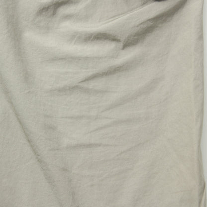 FINE COMPACT COTTON POPLIN TROUSERS