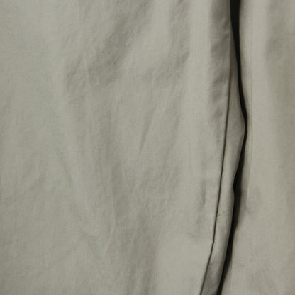 FINE COMPACT COTTON POPLIN TROUSERS
