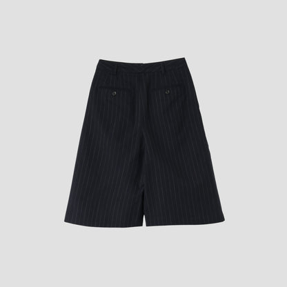 FINE PINSTRIPE WOOL TROUSERS