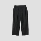 FINE GLEN CHECK WOOL TROUSERS