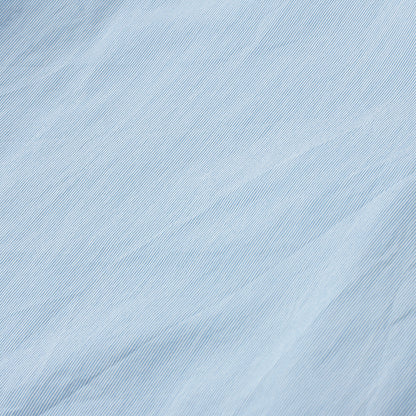 FINE STRIPE COTTON SILK SHIRT