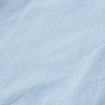 FINE STRIPE COTTON SILK SHIRT