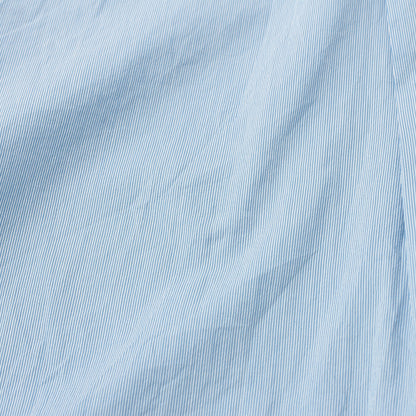 FINE STRIPE COTTON SILK SHIRT