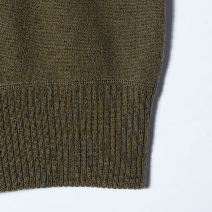 FELTED ROUGH WOOL KNIT