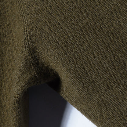 FELTED ROUGH WOOL KNIT