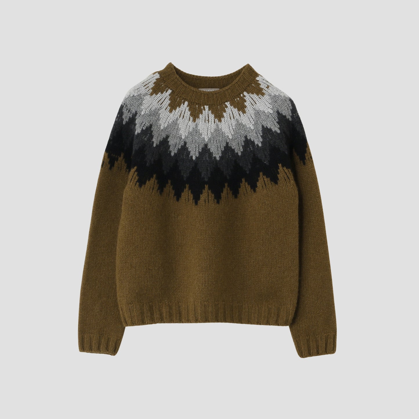 DIAMOND FAIRISLE JUMPER KNIT