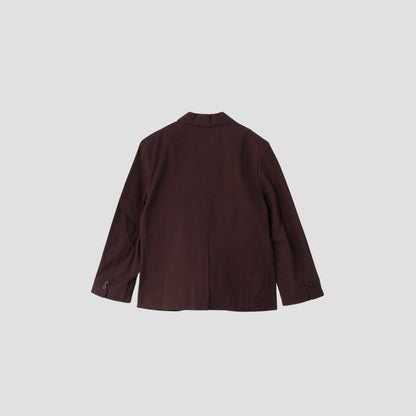 MATT COTTON SILK POPLIN JACKET