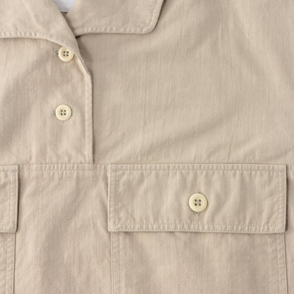 DRY COTTON SLUB SHIRT