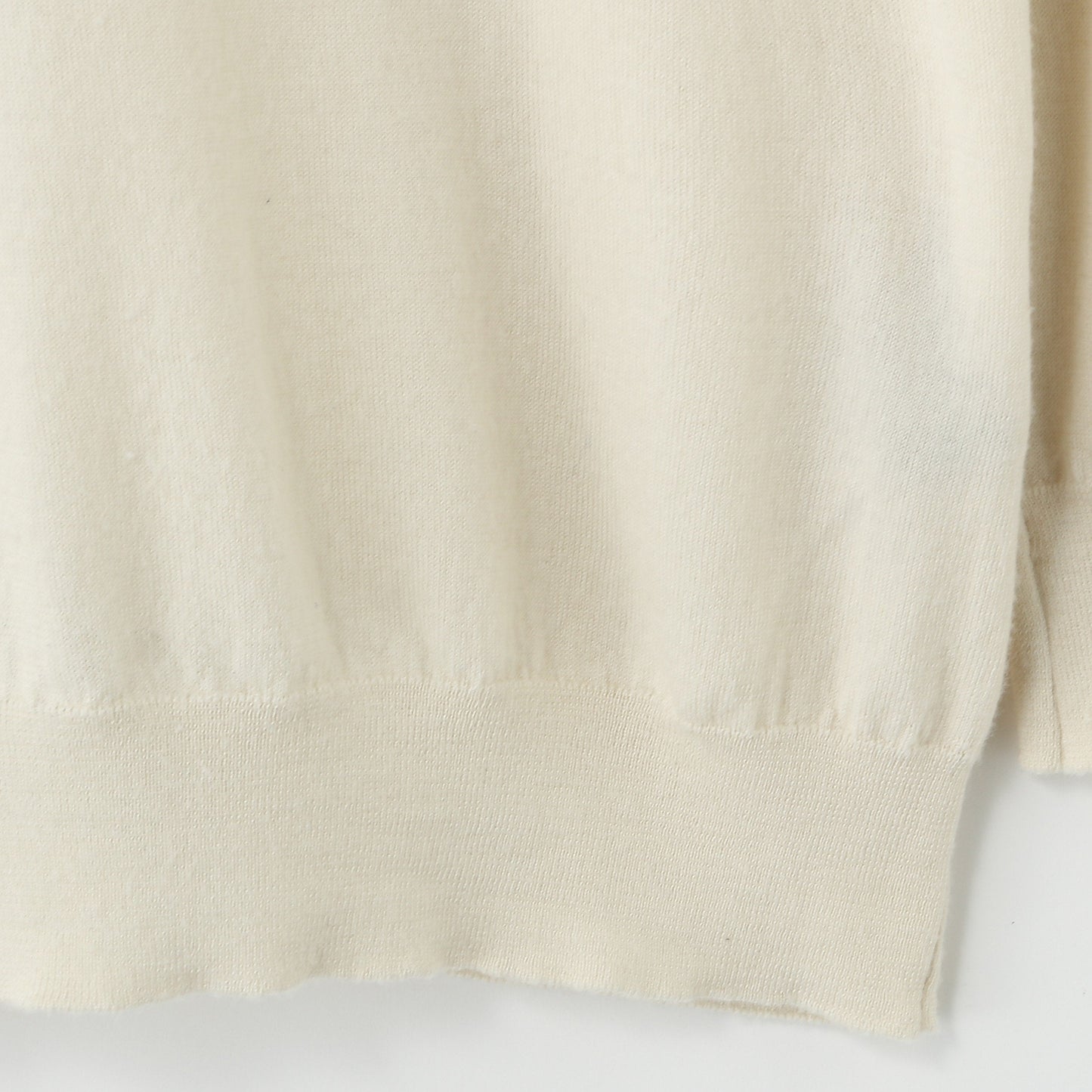 FINE MERINO POLO COLLAR JUMPER KNIT