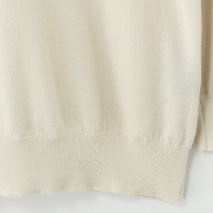 FINE MERINO POLO COLLAR JUMPER KNIT