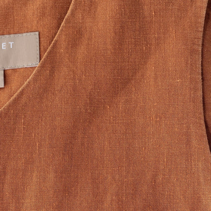 DENSE FINE LINEN DRESS