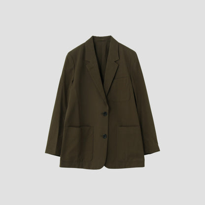 MATT COTTON TWILL JACKET