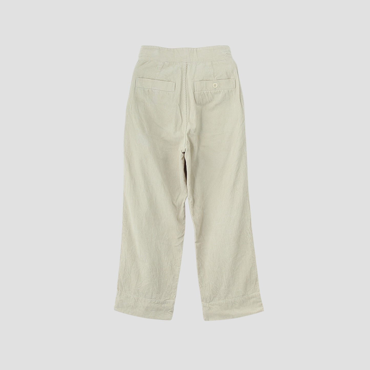 DRY COTTON NEEDLECORD TROUSERS